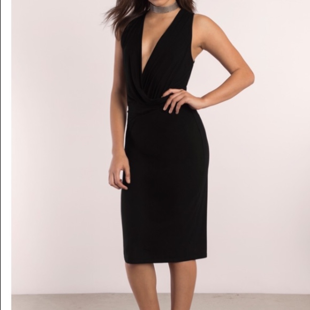 Black Midi Dress